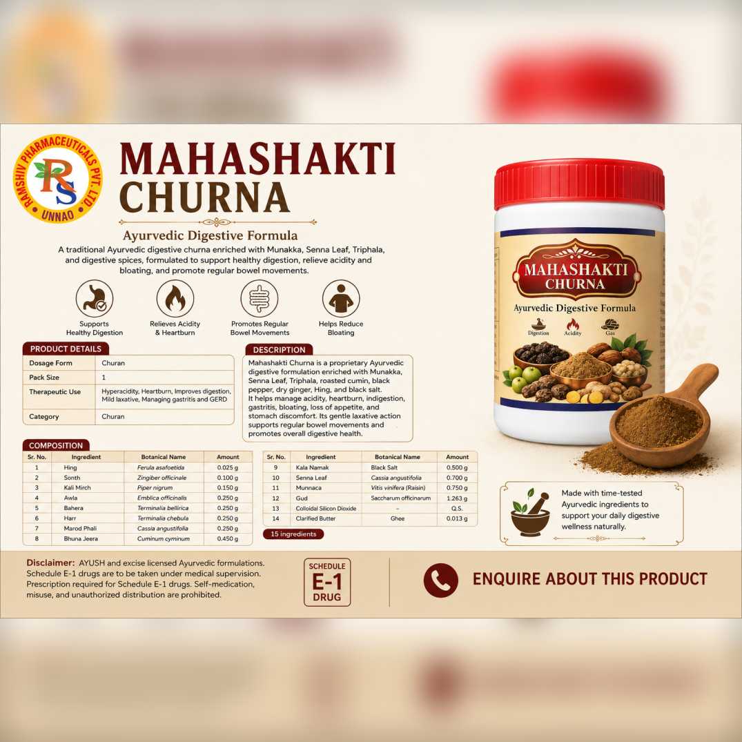 Mahashakti Churna - RS Pharmaceutical
